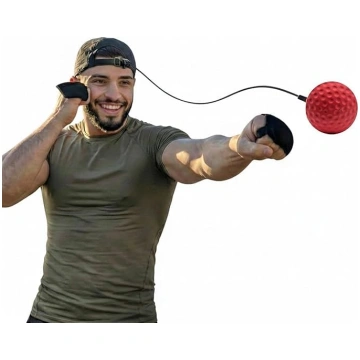 Reflex Ball Hat Kit - boksa treniņu ierīce ar 2 re