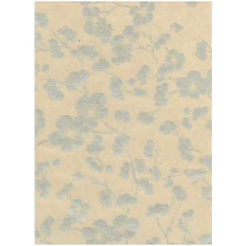 Nepālas papīrs A4 Sudraba sakuras ziedi