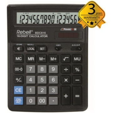 Calculator Desktop Rebell BDC616 121REBDC616