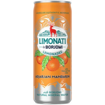 LIMONĀDE LIMONATI MANDARĪNU BORJOMI 0.33L