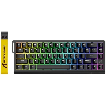 ATTACK SHARK X68 HE 8000Hz Rapid Trigger tastatūra