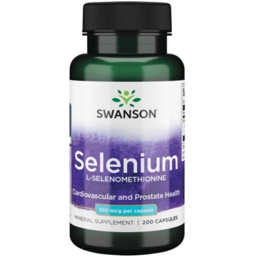 SWANSON Selenium 100 Mcg Uztura bagātinātājs Selēn