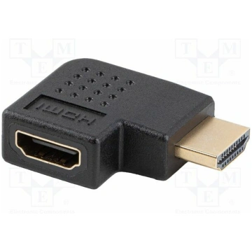 Adapter; HDMI socket,HDMI plug 270° left/right; HD