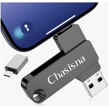 128 GB USB zibatmiņa iPhone/iPad/PC/Android ierīcē