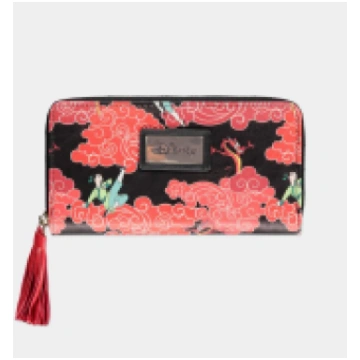 Difuzed Disney Mulan Ladies Zip Around Wallet - Na