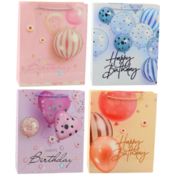 Birthday Gift Bag Happy Birthday Balloons 32 x 26 