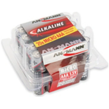 ANSMANN Battery LR03 Micro (AAA) 1.5V Alkaline 20p