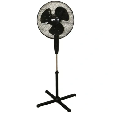 Grīdas ventilators 40.64cm, 40W, 3 ātrumi, melns B
