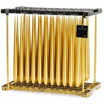Ester & Erik - Candela Taper 32cm Gold Metallic 1p
