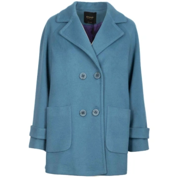 Cappotto corto tasca a toppa COLLUTO - BLUETTE / 3