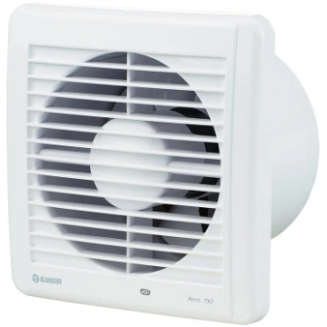 Ventilators AERO 150H ar pretvārstu, taimeri un mi