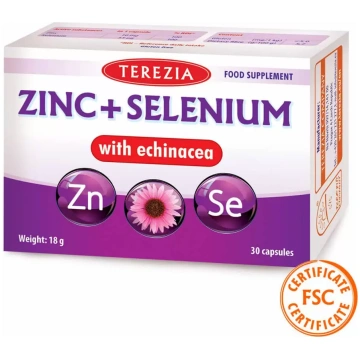 [:lv]Zinc + Selenium With Echinacea, Terezia, 30 k