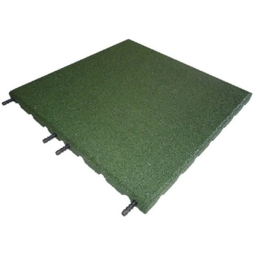 Gumijas flīzes 50x500x500mm zaļas