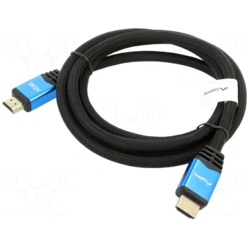 Cable | HDMI plug,both sides | textile | 3D,4K,ARC