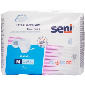 Seni Active Super biksītes, M, 10 gb