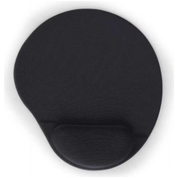 Mousepad wrist support MP-GEL-BLACK 260x220, black