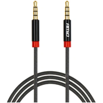 AUX cable mini jack-jack 3,5mm 100cm AMiO