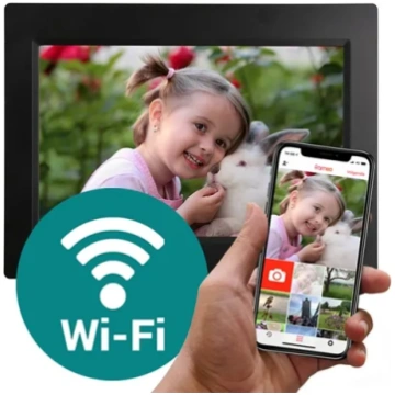 Benel Photo Frameo Digital Photo Frame HF-101B Bla