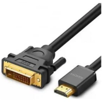 Cable bi-directional cable HDMI - DVI 2m black (HD