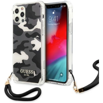 Guess GUHCP12MKSARBK iPhone 12/12 Pro 6.1" black/b