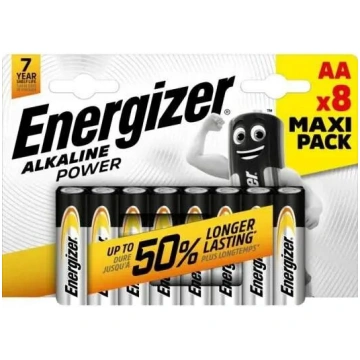 Energizer LR06-8BB Alkaline Power AA baterijas 8 g