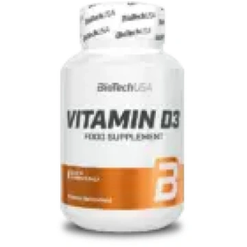 Vitamīns D3 (60 tabletes) - 60 tabletes BiotechUSA