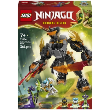 LEGO® 71854 NINJAGO® Cole Misiju robots un Pūķis Z