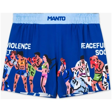 MMA shorts Manto Gym 3.0 Blue