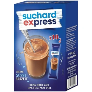 Suchard Express dzeramā šokolāde, 10 x 14,5 g nūji