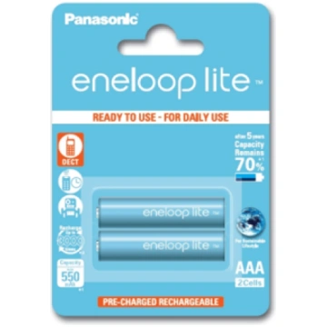 Panasonic eneloop AAA/HR03, 550 mAh, Rechargeable 