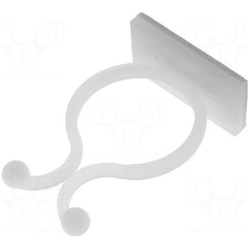 Cable clips | ØBundle : 20mm | polyamide | natural