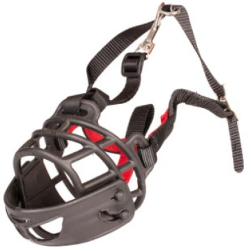 Duvo Plus Dog muzzle rubber, XL- ergonomiskais uzp