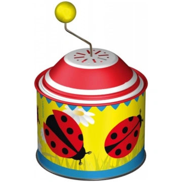 Music box ladybugs