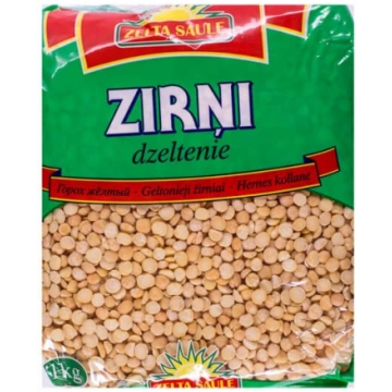 Zirņi dzeltenie "Zelta saule" 1 kg