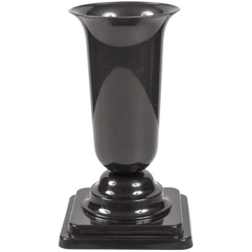 PLASTIC GRAVE VAZE WITH STANDING LEG BL 1060-026 (