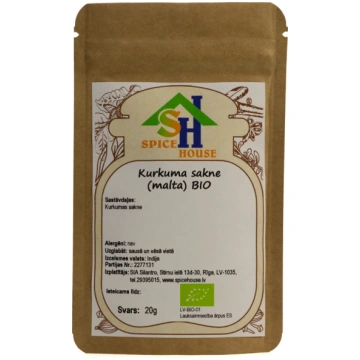 Spice house, kurkuma sakne malta, 20g