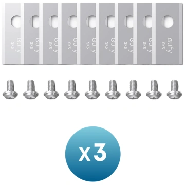 eufy Replacement Blade Set: 3*(9 Lawn Mower Blades