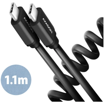Axagon Data and charging USB 2.0 cable 1.1 m long.