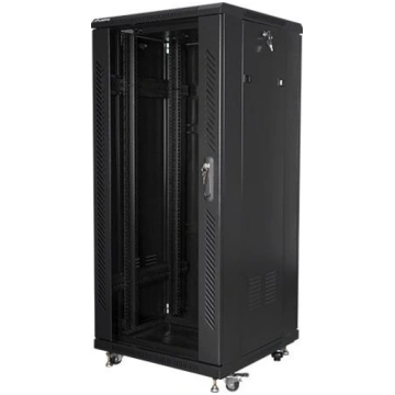 LANBERG Free-Standing Rack 19 27U 600x600mm black 
