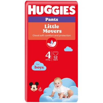 HUGGIES Pants Mega Pack 4 pull-up for boys, 9-14kg