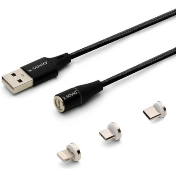 USB C, Y, USB C.Micro USB A/Lightning Elmak Savio 