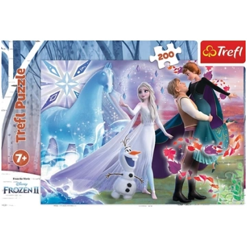 Trefl Puzzle 200 elementów Magiczny wiat sióstr. F
