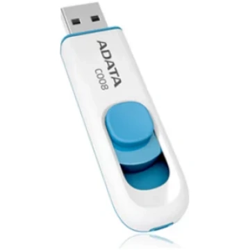 ADATA | C008 | 64 GB | USB 2.0 | White/Blue 140020