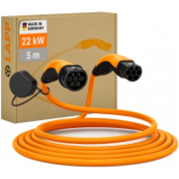 LAPP Mobility Helix Type 2 Charging Cable 22kW Sel