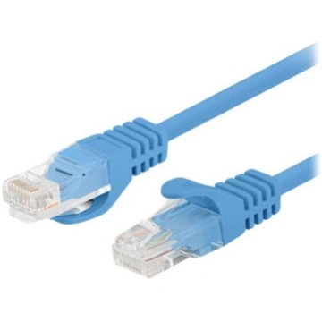 Lanberg patch cable - 1.5 m - blue, RAL 5012 PCU6-