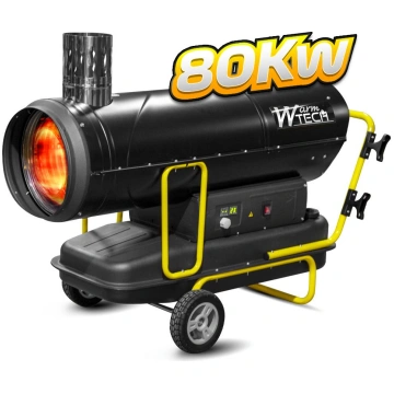 Dīzeļdegvielas sildītājs Warmtech, 80 kW