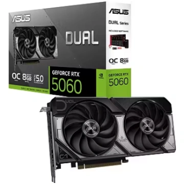 Asus GeForce RTX 5060, 8GB GDDR7, Dual OC (DLSS 4)