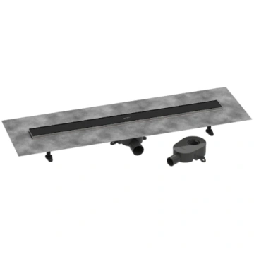 Hansgrohe dušas kanāls RainDrain Go, 900 mm, flīzē