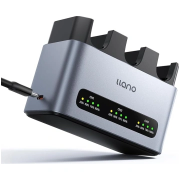 lano 30W NP-FW50 akumulatora lādētājs, ātrais trīs
