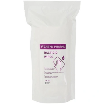 CHEMI-PHARM Bacticid Wipes N100 Refill (maiņas alk